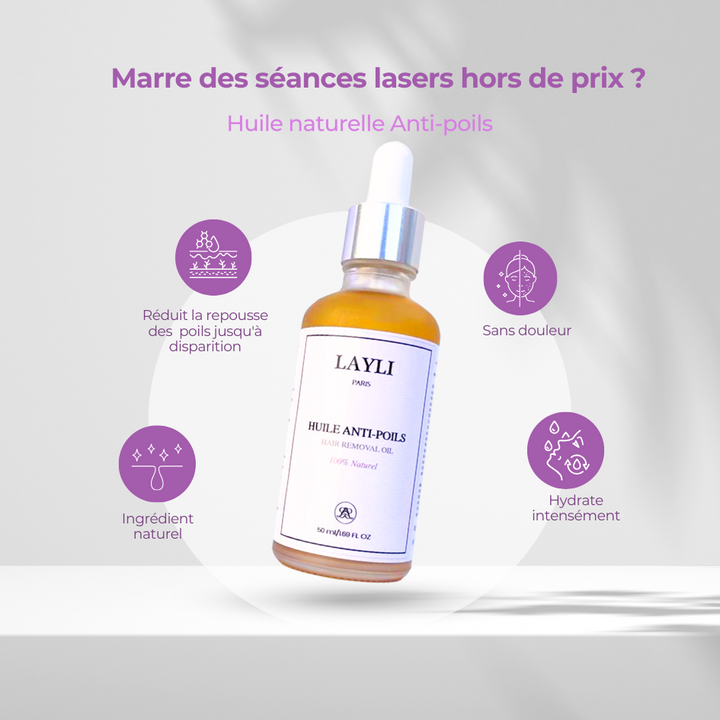 HUILE ANTI-POILS NUIT