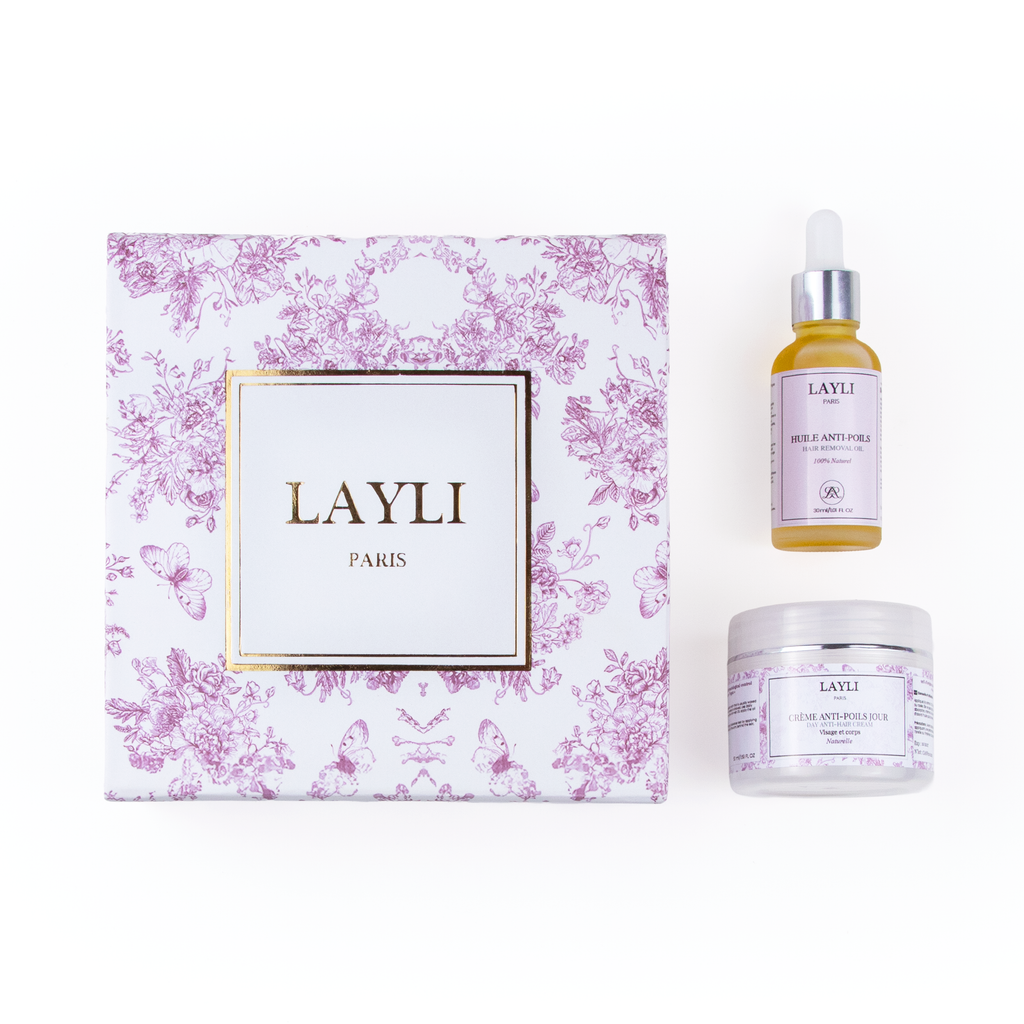 PACK RITUEL ANTI-POILS • réduction des poils jusqu’à disparition !