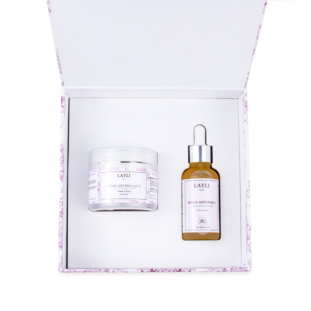 PACK RITUEL ANTI-POILS • réduction des poils jusqu’à disparition !