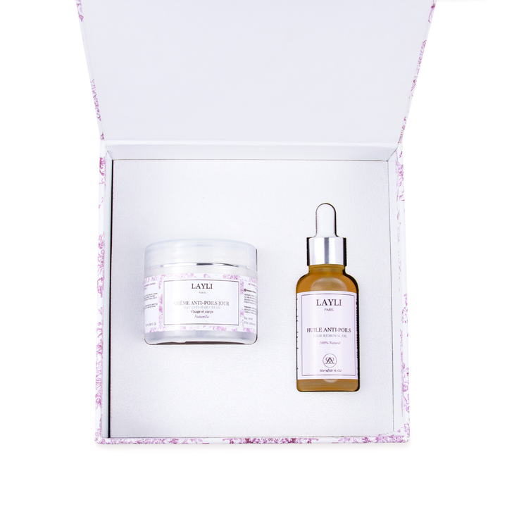 PACK RITUEL ANTI-POILS • réduction des poils jusqu’à disparition !