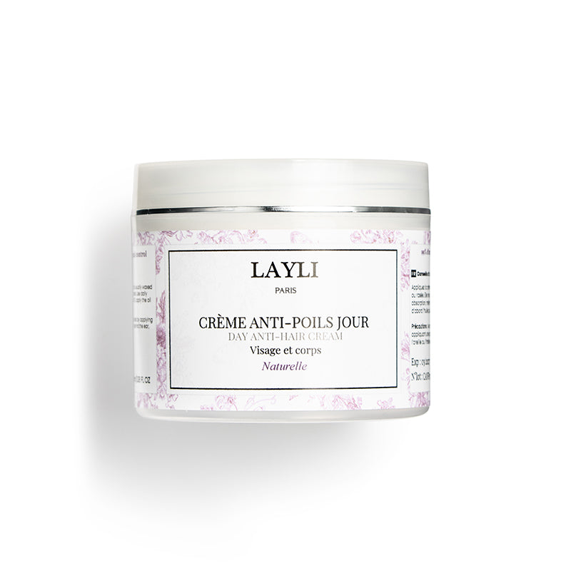 CRÈME ANTI-POILS JOUR • disparition définitive des poils ! - LAYLI